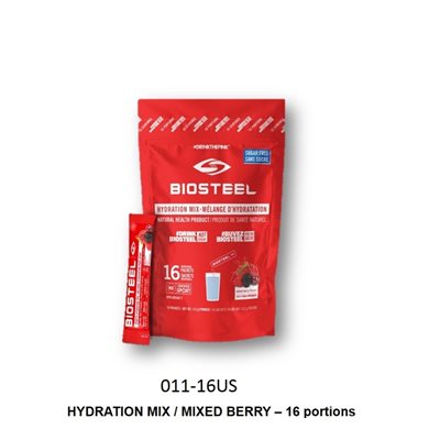 Hydration Mix - Mixed Berry 16ct Gusset Caddy