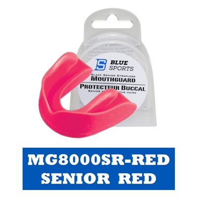 MOUTHGUARD STRAPLESS SR RED